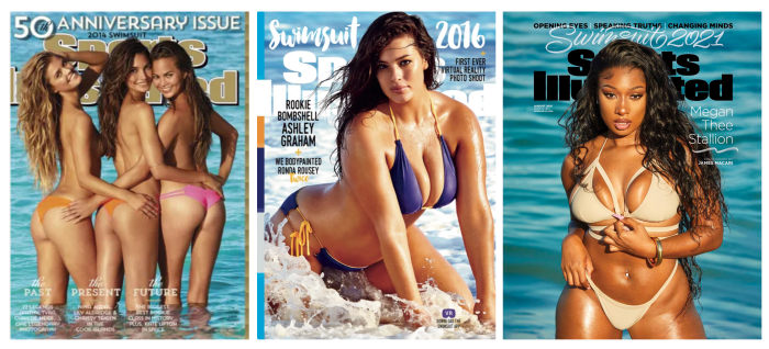 Three SI Swimsuit Covers all photographed by James Macari.